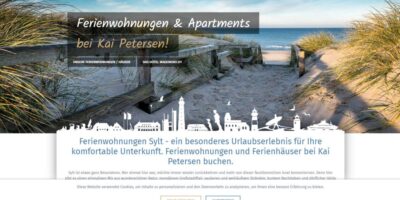 Ferienwohnungen Sylt Vermietung Kai Petersen.