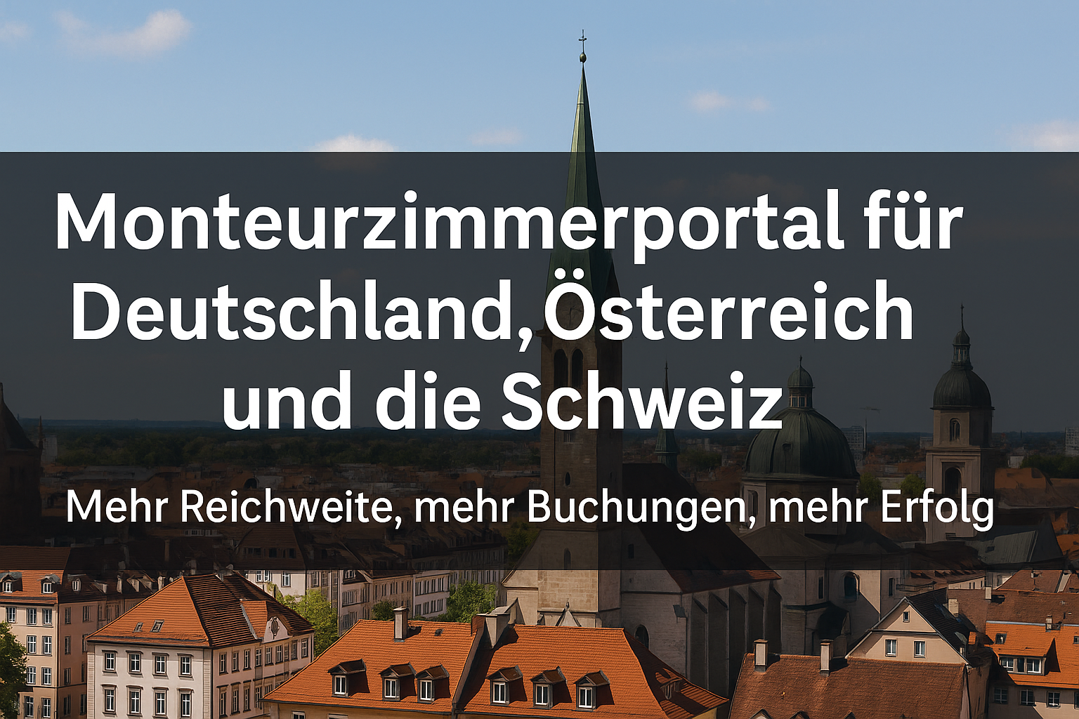 Monteurzimmerportal für Deutschland, Österreich und die Schweiz. 1 monteurzimmer-deutschland-oesterreich-schweiz